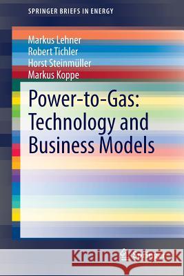 Power-To-Gas: Technology and Business Models Lehner, Markus 9783319039947 Springer