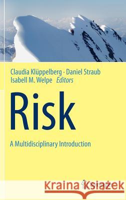 Risk - A Multidisciplinary Introduction Claudia Kluppelberg Daniel Straub Isabell M. Welpe 9783319044859 Springer