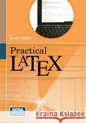 Practical Latex George Gratzer 9783319064246 Springer