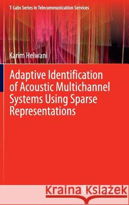 Adaptive Identification of Acoustic Multichannel Systems Using Sparse Representations Karim Helwani 9783319089539 Springer