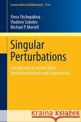 Singular Perturbations: Introduction to System Order Reduction Methods with Applications Shchepakina, Elena 9783319095691 Springer