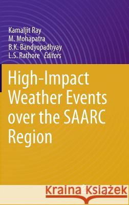 High-Impact Weather Events Over the Saarc Region Ray, Kamaljit 9783319102160 Springer