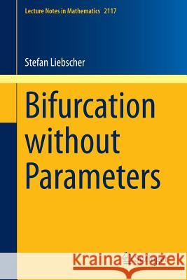 Bifurcation Without Parameters Liebscher, Stefan 9783319107769 Springer
