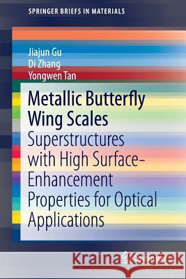 Metallic Butterfly Wing Scales: Superstructures with High Surface-Enhancement Properties for Optical Applications Gu, Jiajun 9783319125343