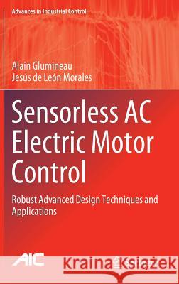 Sensorless AC Electric Motor Control: Robust Advanced Design Techniques and Applications Glumineau, Alain 9783319145853 Springer