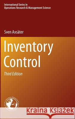Inventory Control   9783319157283 Springer
