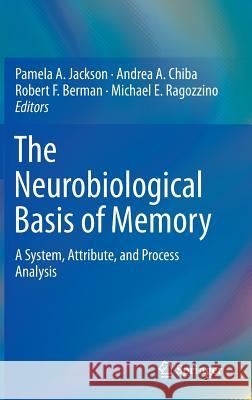 The Neurobiological Basis of Memory: A System, Attribute, and Process Analysis Jackson, Pamela A. 9783319157580 Springer