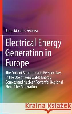 Electrical Energy Generation in Europe: The Current Situation and Perspectives in the Use of Renewable Energy Sources and Nuclear Power for Regional E Morales Pedraza, Jorge 9783319160825 Springer