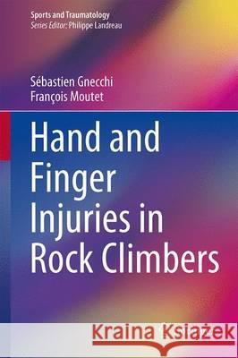 Hand and Finger Injuries in Rock Climbers Sebastien Gnecchi Francois Moutet 9783319167893