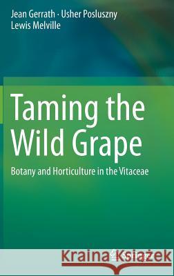 Taming the Wild Grape: Botany and Horticulture in the Vitaceae Gerrath, Jean 9783319243504 Springer