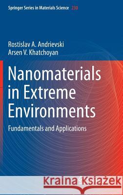 Nanomaterials in Extreme Environments: Fundamentals and Applications Andrievski, Rostislav 9783319253299