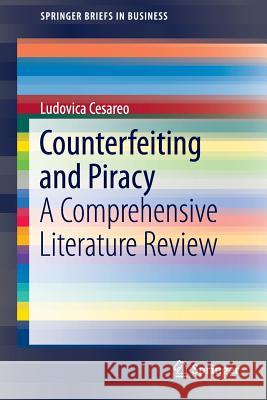 Counterfeiting and Piracy: A Comprehensive Literature Review Cesareo, Ludovica 9783319253565 Springer