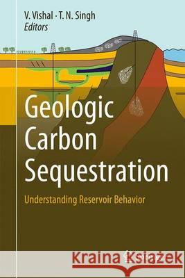 Geologic Carbon Sequestration: Understanding Reservoir Behavior Vishal, V. 9783319270173 Springer