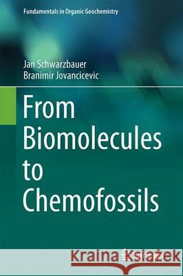 From Biomolecules to Chemofossils Jan Schwarzbauer Branimir Jova 9783319272412 Springer