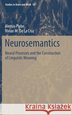 Neurosemantics: Neural Processes and the Construction of Linguistic Meaning Plebe, Alessio 9783319285504 Springer