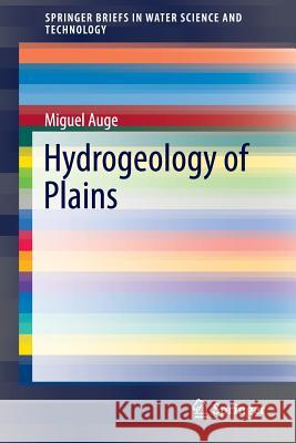 Hydrogeology of Plains Miguel Auge 9783319314280 Springer