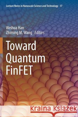 Toward Quantum Finfet Han, Weihua 9783319349145 Springer