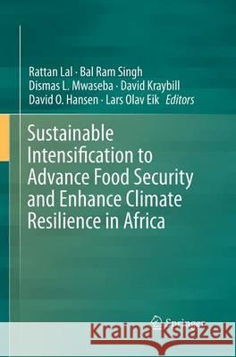 Sustainable Intensification to Advance Food Security and Enhance Climate Resilience in Africa Rattan Lal Bal Ram Singh Dismas L. Mwaseba 9783319354996 Springer