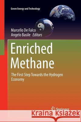 Enriched Methane: The First Step Towards the Hydrogen Economy De Falco, Marcello 9783319360027