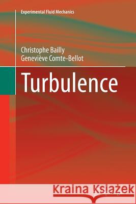 Turbulence Christophe Bailly Genevieve Comte-Bellot 9783319367521 Springer