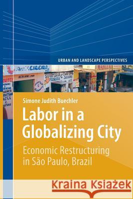 Labor in a Globalizing City: Economic Restructuring in São Paulo, Brazil Buechler, Simone Judith 9783319375281 Springer