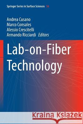 Lab-On-Fiber Technology Cusano, Andrea 9783319379876