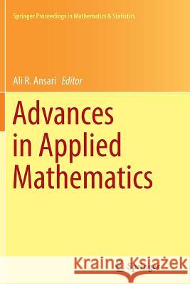 Advances in Applied Mathematics Ali R. Ansari 9783319382531 Springer