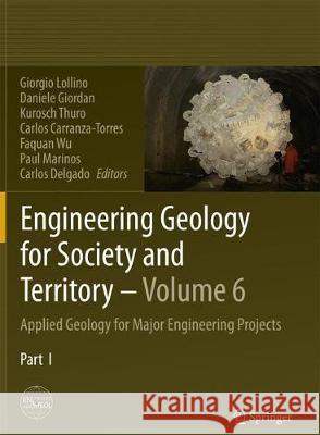 Engineering Geology for Society and Territory - Volume 6: Applied Geology for Major Engineering Projects Lollino, Giorgio 9783319384214 Springer