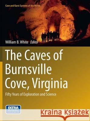The Caves of Burnsville Cove, Virginia: Fifty Years of Exploration and Science White, William B. 9783319385440 Springer