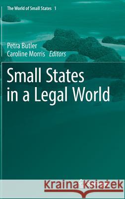 Small States in a Legal World Petra Butler Caroline Morris 9783319393650