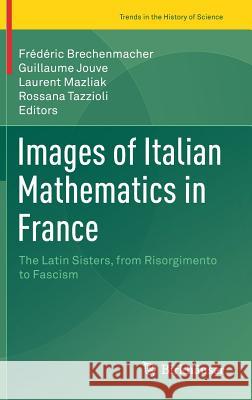 Images of Italian Mathematics in France: The Latin Sisters, from Risorgimento to Fascism Brechenmacher, Frédéric 9783319400808 Birkhauser