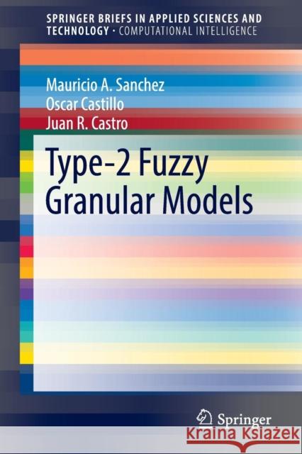 Type-2 Fuzzy Granular Models Mauricio A. Sanchez Oscar Castillo Juan R. Castro 9783319412870
