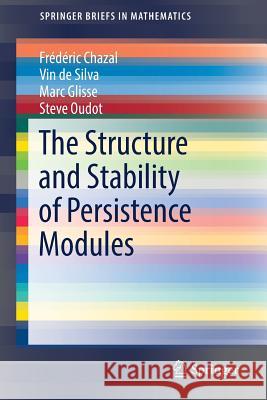 The Structure and Stability of Persistence Modules Frederic Chazal Vin D Marc Glisse 9783319425436 Springer