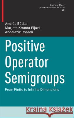Positive Operator Semigroups: From Finite to Infinite Dimensions Bátkai, András 9783319428116 Birkhauser