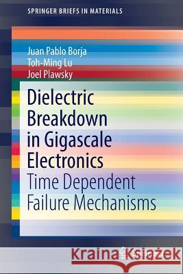 Dielectric Breakdown in Gigascale Electronics: Time Dependent Failure Mechanisms Borja, Juan Pablo 9783319432182 Springer