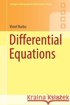 Differential Equations Viorel Barbu 9783319452609