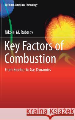 Key Factors of Combustion: From Kinetics to Gas Dynamics Rubtsov, Nikolai M. 9783319459967 Springer