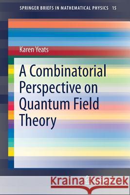 A Combinatorial Perspective on Quantum Field Theory Karen Yeats 9783319475509 Springer