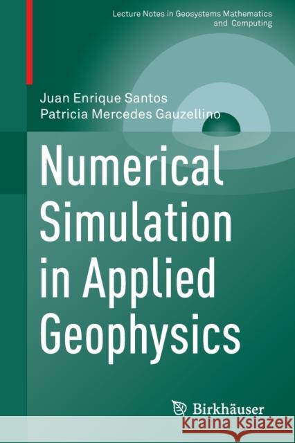 Numerical Simulation in Applied Geophysics Juan Enrique Santos Patricia Gauzellino 9783319484563 Birkhauser
