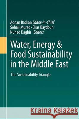 Water, Energy & Food Sustainability in the Middle East: The Sustainability Triangle Badran, Adnan 9783319489193 Springer