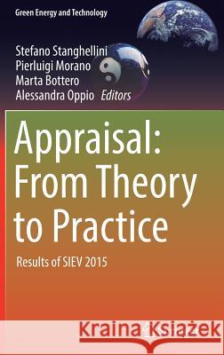 Appraisal: From Theory to Practice: Results of Siev 2015 Stanghellini, Stefano 9783319496757