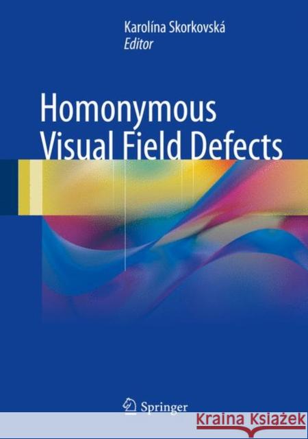Homonymous Visual Field Defects Karolina Skorkovska 9783319522821 Springer