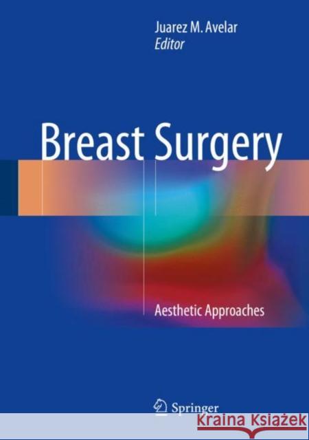 Breast Surgery: Aesthetic Approaches Avelar, Juarez M. 9783319541143 Springer