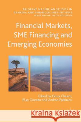 Financial Markets, Sme Financing and Emerging Economies Chesini, Giusy 9783319548906