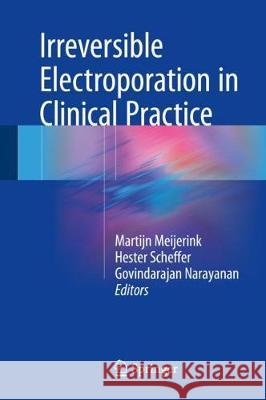 Irreversible Electroporation in Clinical Practice Martijn Meijerink Hester Scheffer Govindarajan Narayanan 9783319551128 Springer