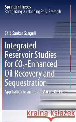 Integrated Reservoir Studies for Co2-Enhanced Oil Recovery and Sequestration: Application to an Indian Mature Oil Field Ganguli, Shib Sankar 9783319558424 Springer