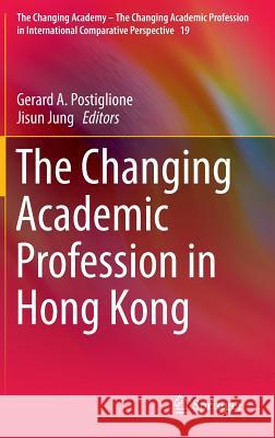 The Changing Academic Profession in Hong Kong Gerard a. Postiglione Jisun Jung 9783319567891 Springer