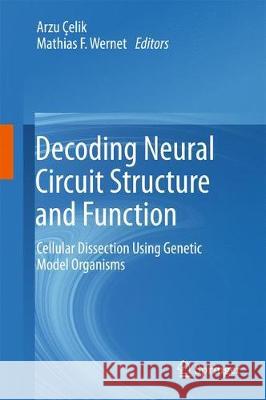Decoding Neural Circuit Structure and Function: Cellular Dissection Using Genetic Model Organisms Çelik, Arzu 9783319573625 Springer