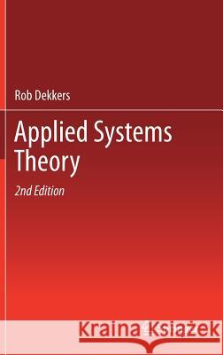 Applied Systems Theory Rob Dekkers 9783319575254