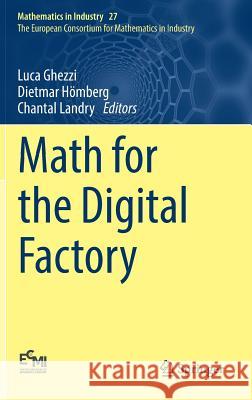 Math for the Digital Factory Ghezzi, Luca 9783319639550 Springer